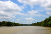 Limbang river, Brunei Darussalam: waterway linking the capital (Bandar)  to Bangar in the Temburong exclave, through Sarawk in Malaysia - photo by M.Torres