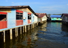 Bandar Seri Begawan, Brunei Darussalam: houses on stilts at Kampong Pg Tajuddin Hitam water village - palafittes - photo by M.Torres