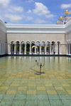 Bandar Seri Begawan, Brunei Darussalam: Sultan Omar Ali Saifuddin mosque - ablutions fountain - photo by M.Torres