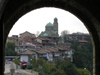 Veliko Tarnovo: St Bogadaritsa church as seen from the Tsarevets Hill II (photo by J.Kaman)