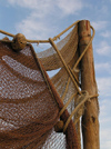 Nesebar: fishing net (photo by J.Kaman)