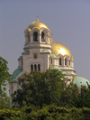 Bulgaria - Sofia: domes of Aleksander Nevski Orthodox Cathedral (photo by J.Kaman)