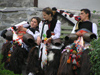Bulgaria - Plovdiv: young people in kuker costumes (photo by J.Kaman)