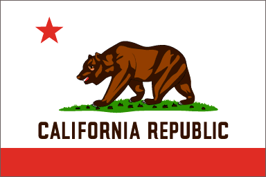 Republic of California flag - United States of America / Estados Unidos / Etats Unis / EE.UU / EUA / USA-