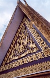 Cambodia / Cambodje - Phnom Penh: Royal Palace - roof of the royal offices (photo by M.Torres)