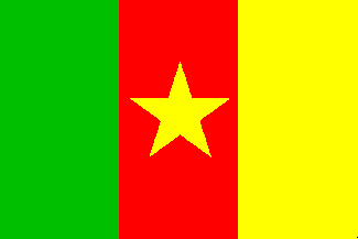 Cameroon / Cameroun / Camares - flag