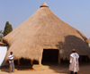 N'Gaoundr, Cameroon: one of the Lamido's thatched roof huts - photo by B.Cloutier