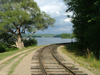 Canada / Kanada - Lake Muskoka, Ontario: end of the railway - photo by R.Grove