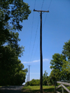 Canada / Kanada - Fonthill - Niagara Region, Ontario: telephone poles - photo by R.Grove