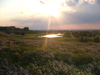 Canada / Kanada - Pelham / Fenwick, Ontario: golf course - sun rays - photo by R.Grove