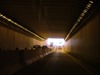 Welland, Ontario, Canada / Kanada: road tunnel - driver's view - photo by R.Grove