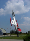 Canada / Kanada - Hamilton, Ontario: RCAF F-104 Starfighter - Museum for war planes - aircraft - photo by R.Grove