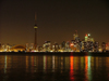 Canada / Kanada - Toronto (Ontario): skyline - night (photo by Robert Grove)