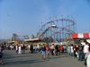 Toronto, Ontario, Canada / Kanada: roller coaster - Canadian National Exhibition - the Ex - photo by R.Grove