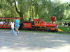 Toronto, Ontario, Canada / Kanada: train - miniature railway at Centreville Amusement Park - Centre Island - photo by R.Grove