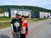 Canada / Kanada - Nain (Labrador): Eskimo / Inuit boys in Labrador's northernmost town - photo by B.Cloutier