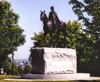 Canada / Kanada - Ottawa (National Capital Region): Queen Elizabeth II - equestrian statue - photo by G.Frysinger