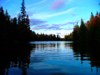Canada - Ontario - Algonquin Provincial Park: lake view - photo by R.Grove