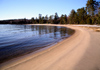 Canada - Ontario - Lake Superior: shoreline - sandy beach - photo by R.Grove