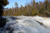 Canada - Ontario - Algoma District - Sand River: rapids - photo by R.Grove
