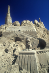 Parksville, BC, Canada: sand castle - sand building competition - photo by D.Smith