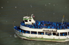 Niagara Falls, Ontario, Canada: Maid of the Mist VII returns from Horseshoe Falls with soaked passengers - photo by M.Torres