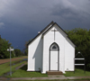 Canada / Kanada - Saskatchewan: Little White Church - photo by M.Duffy