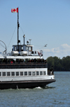 Toronto, Ontario, Canada: ferry linking the waterfront to the Toronto Islands - operated by the Parks, Forestry and Recreation Division of the City of Toronto - photo by M.Torres