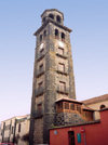 Carnay Islands / Canarias - Tenerife - San Cristbal de la Laguna: torre de Nuestra Seora de la Concepcin - Calle del Obispo Rey Redondo - photo by M.Torres