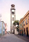 Carnay Islands / Canarias - Tenerife - Santa Cruz de Tenerife: the tower at the church of Nuestra Seora de la Concepcin - photo by M.Torres