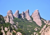 Montserrat, Catalonia: Santa Magdalena peaks in the Montserrat mountain - photo by M.Torres