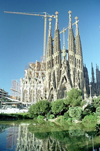 Catalonia - Barcelona: Sagrada Familia and the park - the Nativity faade - architect Antoni Gaud - photo by J.Kaman