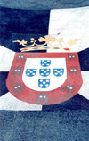 Ceuta: Portuguese heraldic in granite / Heraldica Portuguesa em granito / Armas de Portugal - Plaza de Africa - photo by M.Torres