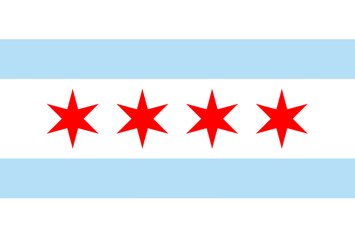 Chicago municipal flag