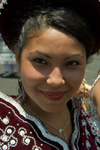 Antofagasta, Chile: beautiful young woman with broad smile - photo by D.Smith