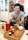 Beijing / Peking, China: Chinese tea set - photo by G.Friedman