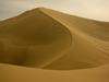 China - Dunhuang - Mingsha Mountain (Jiuquan, Gansu province): giant dune - desert - photo by M.Samper