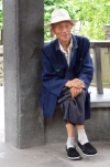 China - Sichuan Province: Chengdu: elderly gentleman (photo by  G.Frysinger)