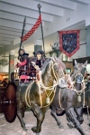 Beijing, China: the cavalry charges - Army museum - People's Military Museum