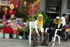 China - Hainan Island: Muslim women - florist (photo by G.Friedman)