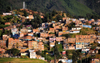 Bogota, Colombia: slum - shanty town at the base of Cerro Guadalupe - tugurios - favela - Santa Fe - photo by M.Torres