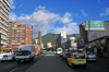 Bogota, Colombia: traffic on Avenida 19 - between the barrios of Las Nieves and Veracruz - Avenida Ciudad de Lima - Santa Fe - photo by M.Torres