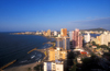 Colombia - Cartagena, Bolvar Department: Bocagrande - new city looking towards the old - Caribbean sea - photo by D.Forman