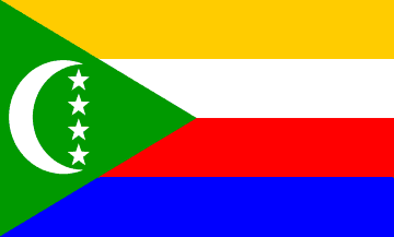 Comoros / Comores / Komoren / Udzima wa Komori - flag