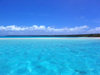 Cook Islands - Aitutaki: ripples in turquoise lagoon - photo by B.Goode