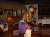 Cook Islands - Aitutaki island: local dancer - Amuri - photo by B.Goode