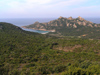 Corsica - Propriano area (Corse du Sud): coast and Genoese watch tower (photo by J.Kaman)
