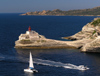 Corsica - Bonifacio: boats leave, boats arrive (photo by J.Kaman)