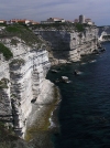 Corsica - Bonifacio: the white cliffs of Bonifacio (photo by J.Kaman)