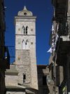 Corsica / Corse - Bonifacio: Belfry of Ste-Marie-Majeure church (photo by J.Kaman)